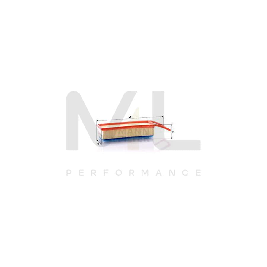 MANN-FILTER C 38 130 Air Filter for PEUGEOT 308 Filter Insert