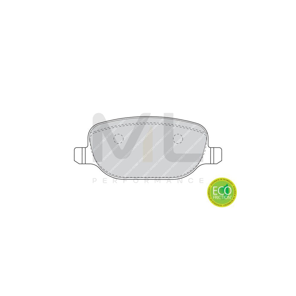 Ferodo Premier Eco Friction Fvr713 Brake Pad Set For Iveco Daily Incl. Wear Warning Contact, Without Accessories | ML Performance Car Parts