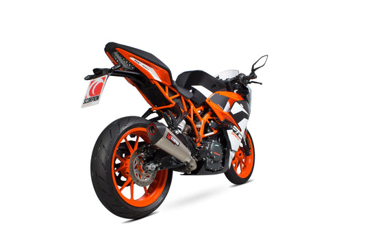 Scorpion RKT89TEO KTM RC390 Serket Taper Slip-On - Titanium Sleeve | ML Performance US US