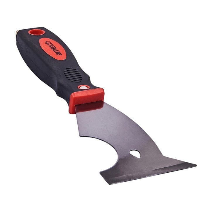 Amtech 6-In-1 Scraper - Soft Grip Handle