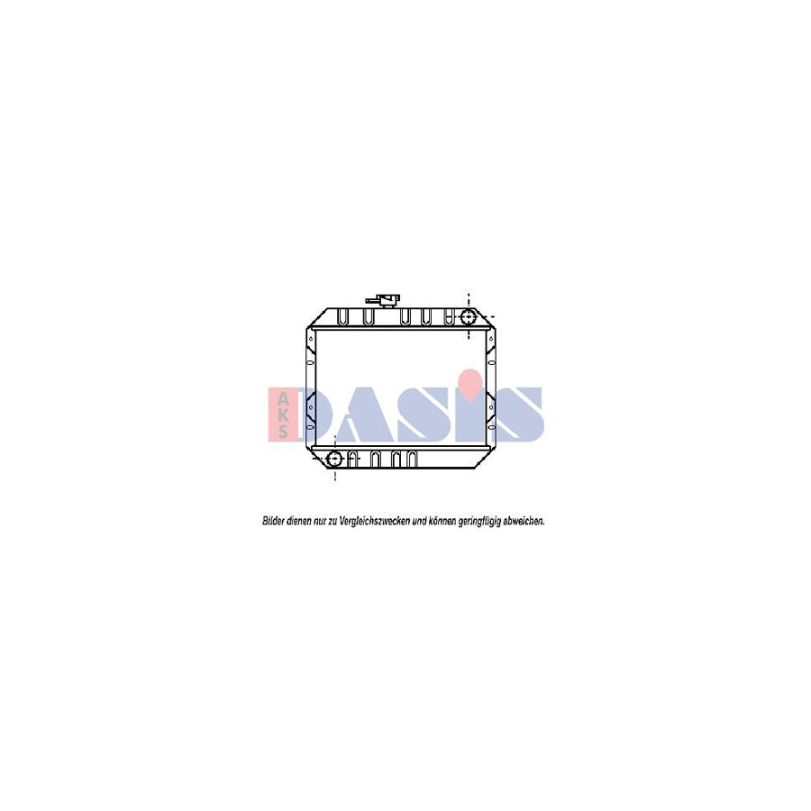 AKS Dasis 130650T Engine Radiator