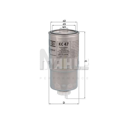 MAHLE ORIGINAL LX 699 Air Filter Filter Insert | ML Performance Car Parts