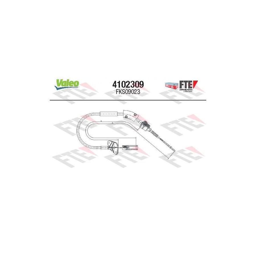 FTE 4102309 Clutch Cable