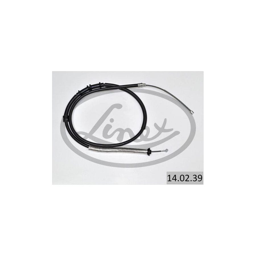 Linex 14.02.39 Cable, Service Brake for Fiat Grande Punto Hatchback (199)