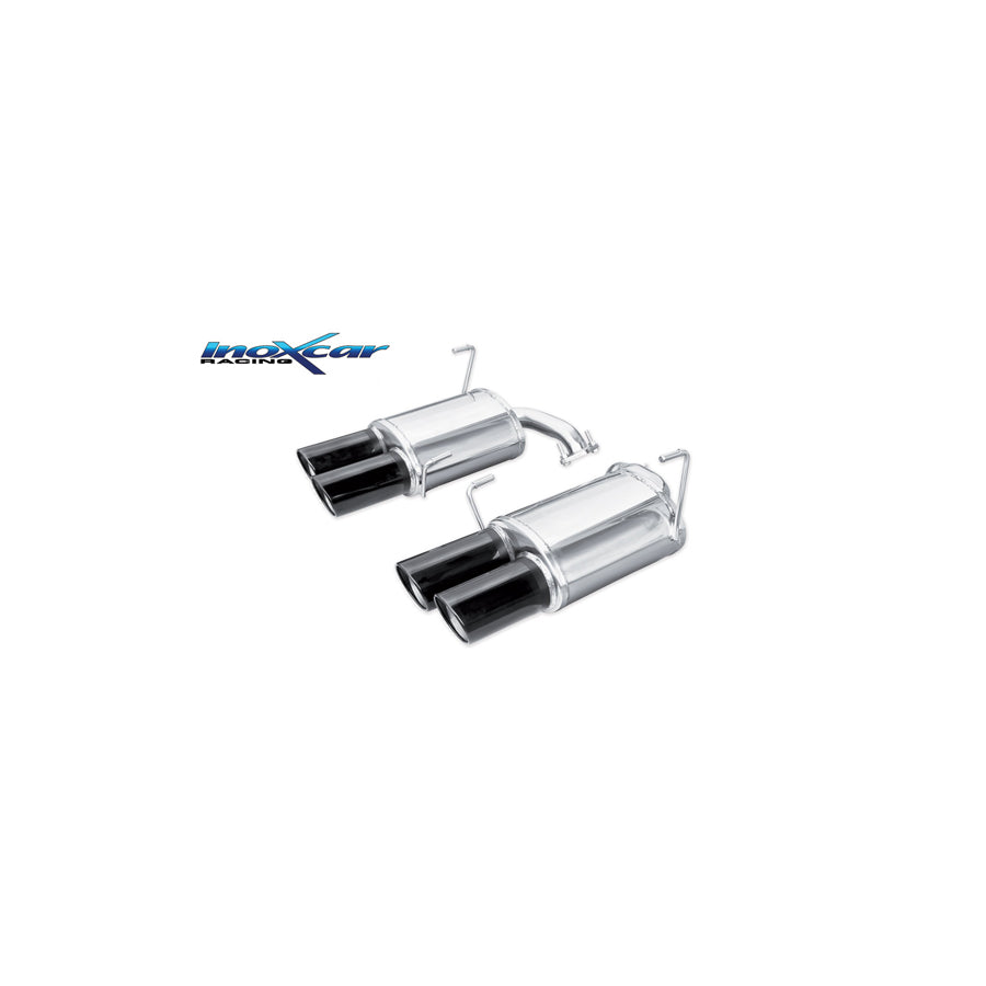 InoXcar SUIM.27.10CBLACK Subaru Impreza Rear Silencer