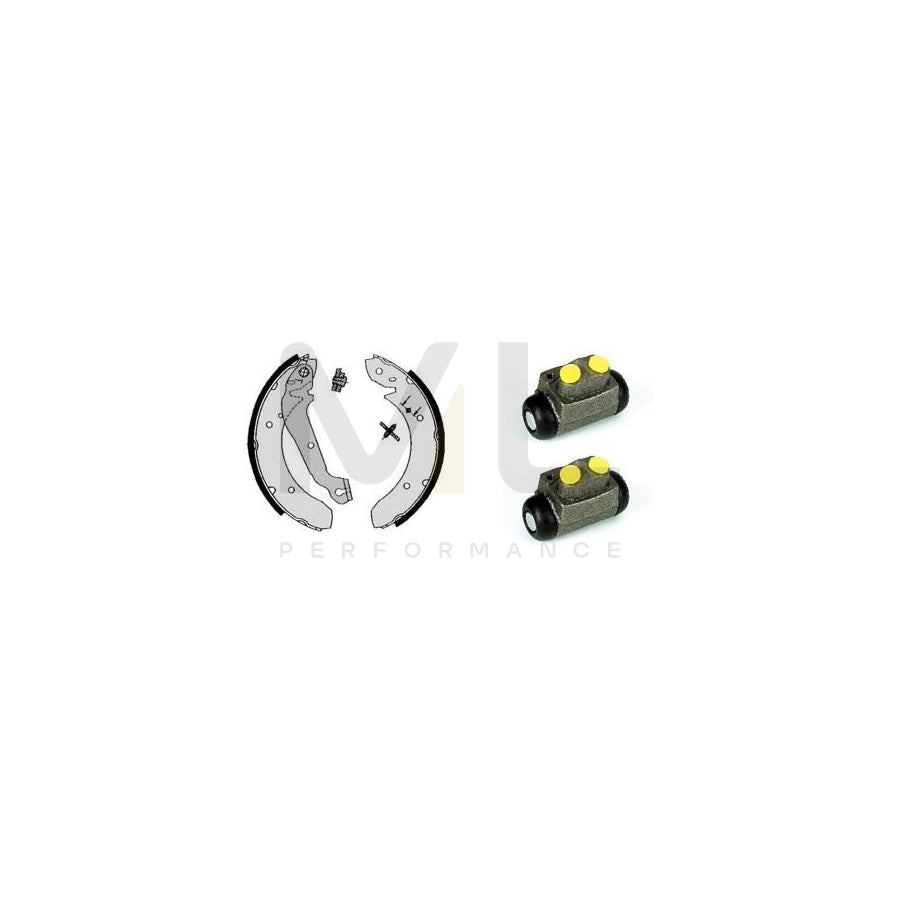 BREMBO STANDARD KIT H 24 010 Brake Shoe Set for FORD Granada (GU) Ø: 229mm | ML Performance Car Parts