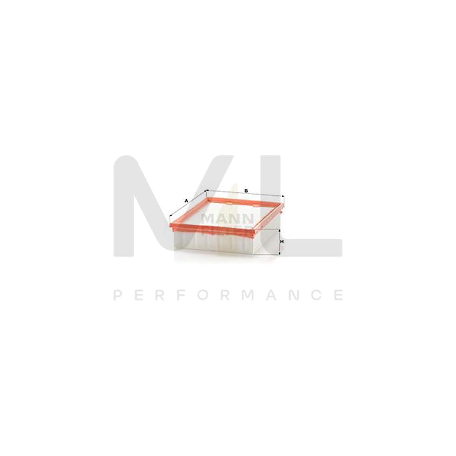 MANN-FILTER C 2548 Air Filter for RENAULT Latitude Filter Insert