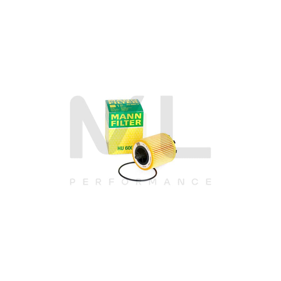 MANN-FILTER HU 6007 x Oil Filter with seal