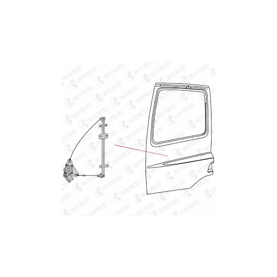 Covind Cf0/177 Window Regulator