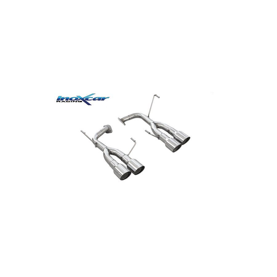 InoXcar SUIM.29.RA Subaru Impreza Non-Resonated Rear Exhaust