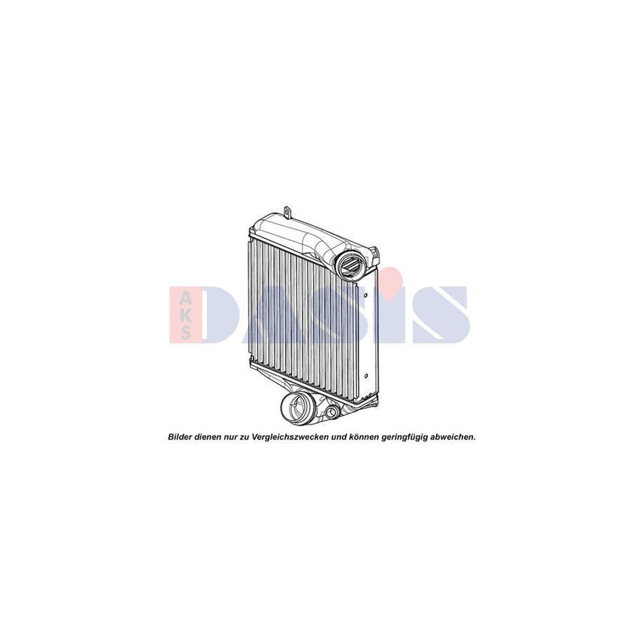 AKS Dasis 177014N Intercooler for Porsche Panamera (970)