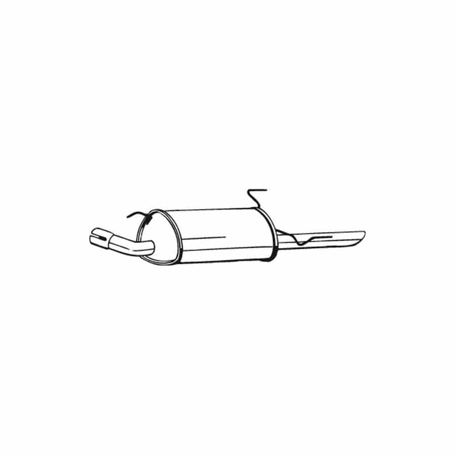 Bosal 185-405 Rear Silencer