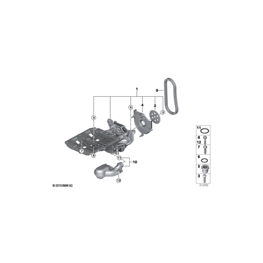 Genuine BMW 11417804949 E92 E90 E88 Spacer Bush (Inc. 520d, 320d & X1 18dX) | ML Performance US Car Parts