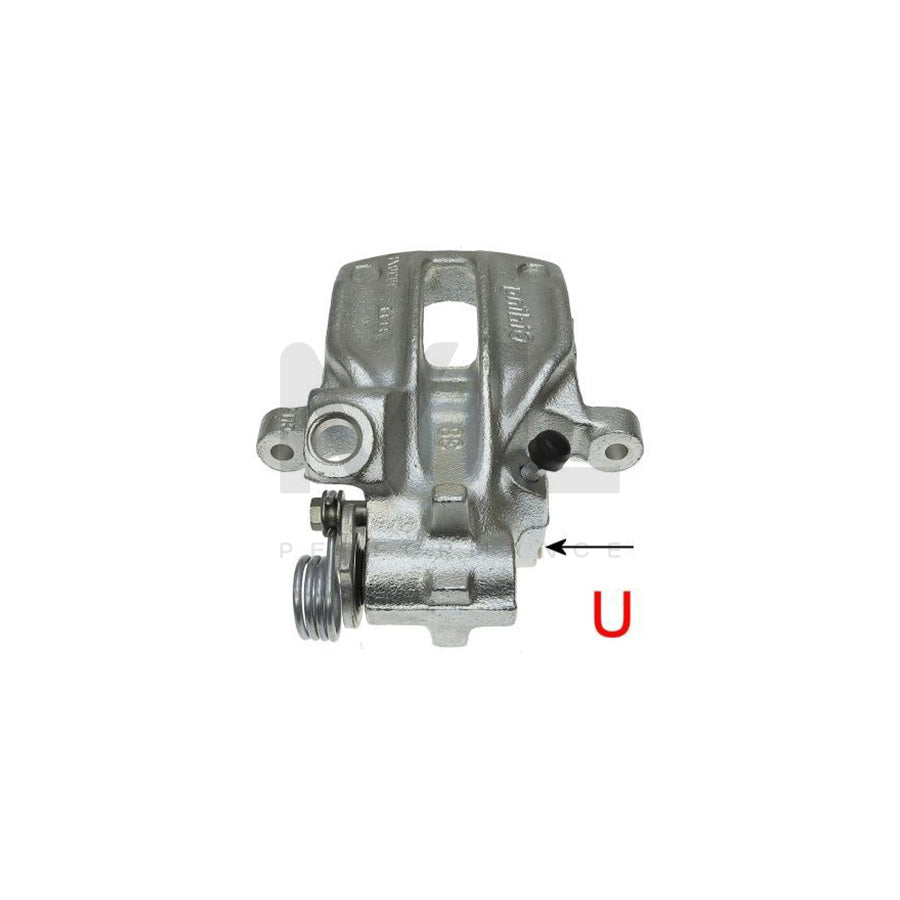 HELLA 8AC 355 383-881 Brake Caliper without holder