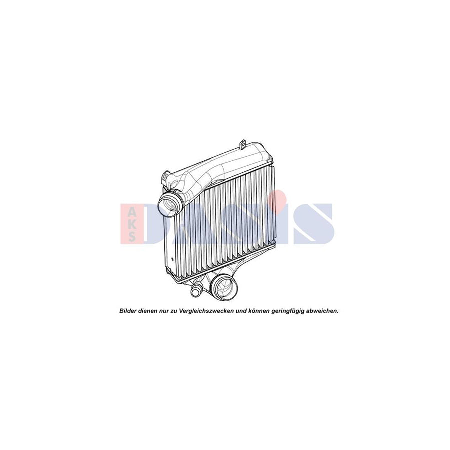 AKS Dasis 177015N Intercooler for Porsche Panamera (970)