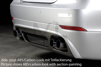 Rieger 00099547 BMW 5 Series E60 Rear Diffuser 1 | ML Performance UK Car Parts
