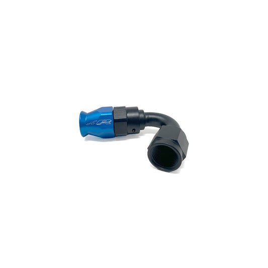 Precision Raceworks 201-0222 PTFE Fuel Line Fitting 135 degree AN-6 Female Flare