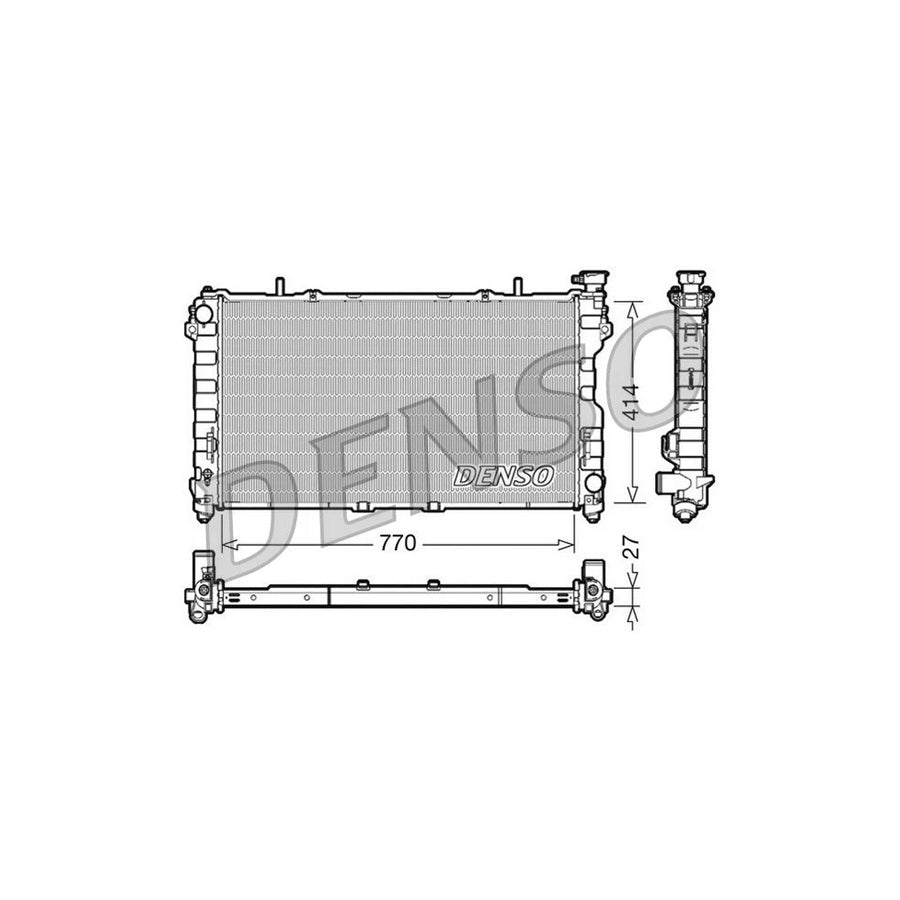 DENSO DRM06011 Engine Radiator
