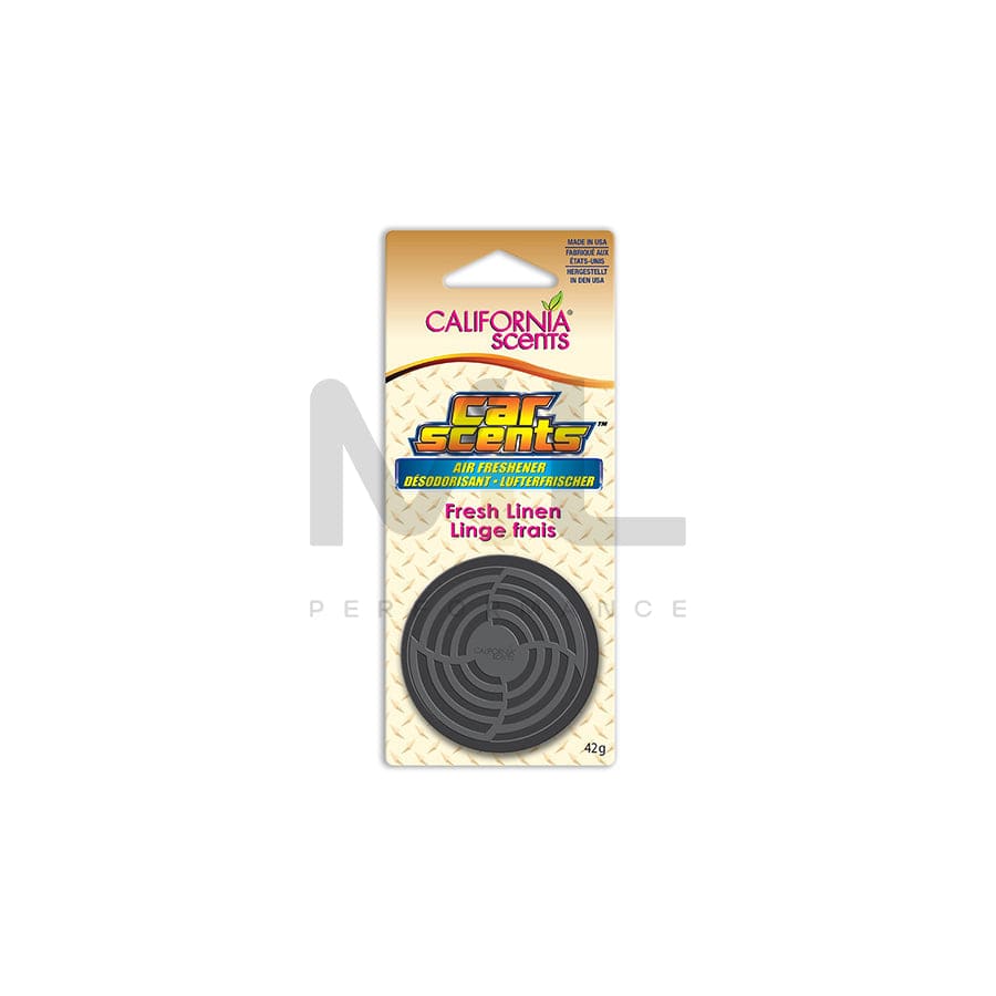 California Scents Car Air Freshener - Fresh Linen
