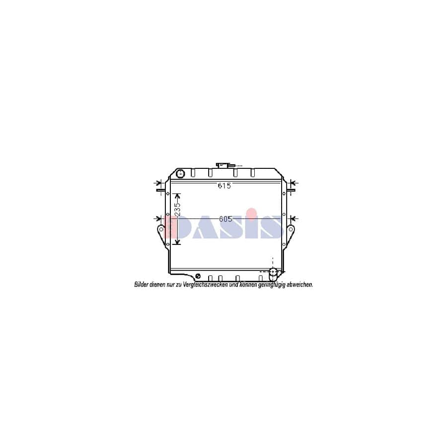 AKS Dasis 210227N Engine Radiator