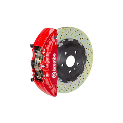 Brembo 1J1.9009A Ford F-150 Front GT 6-Pistons Drilled 2-piece Big Brake Kit 380x34mm