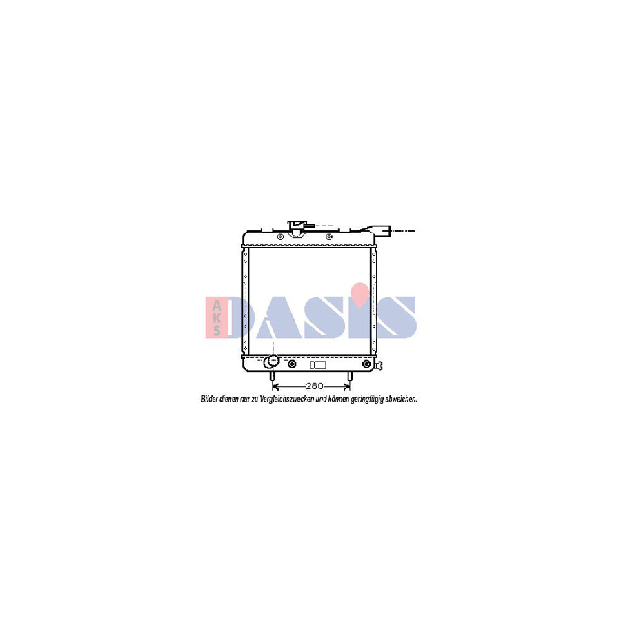 AKS Dasis 752017N Temperature Switch, Radiator Fan