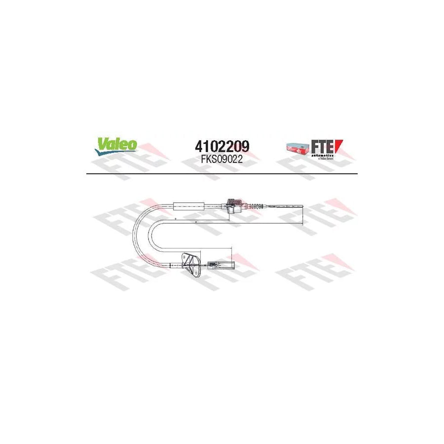 FTE 4102209 Clutch Cable