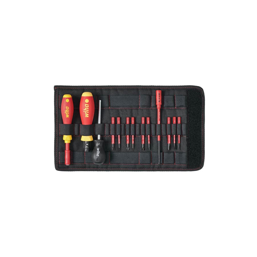 Wiha WHA40674 TorqueVario®-S electric Screwdriver Set, 14 Piece