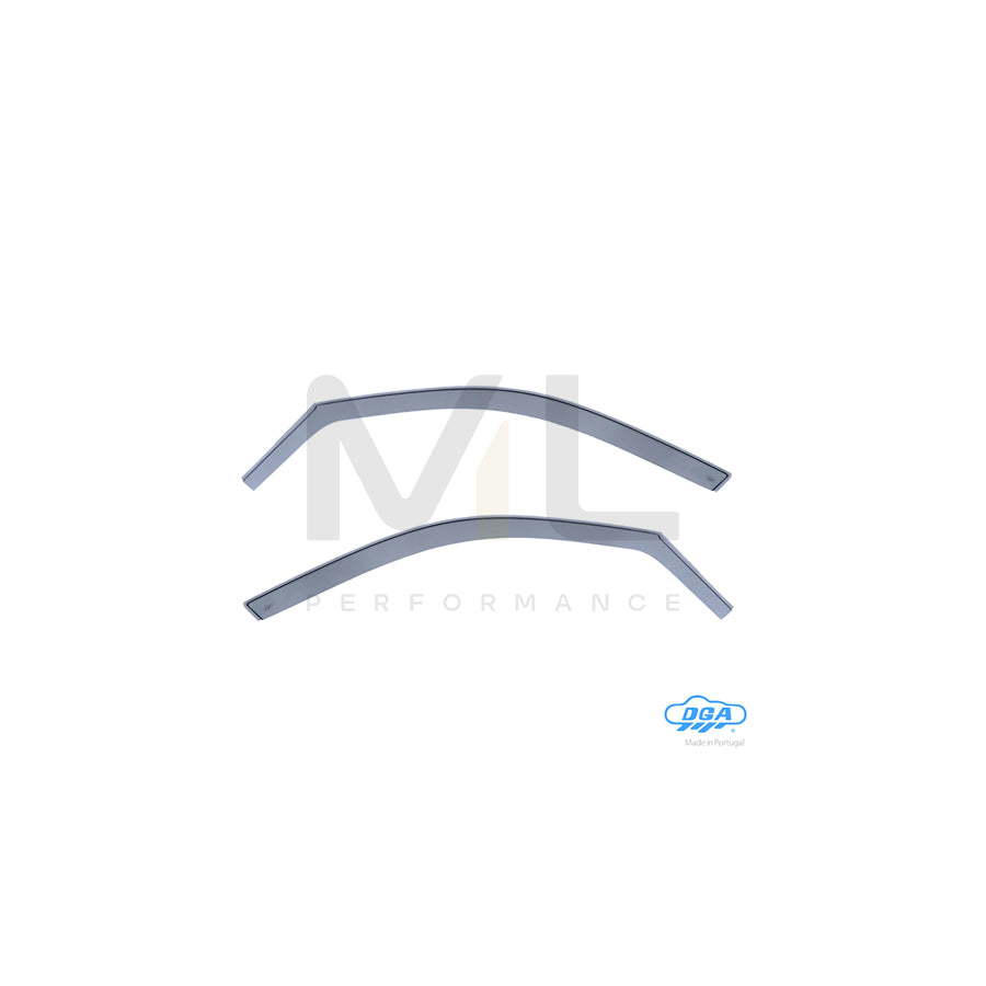 DGA 05515 Wind deflectors for BMW X5 (E53) Arrow direction, Front, inner