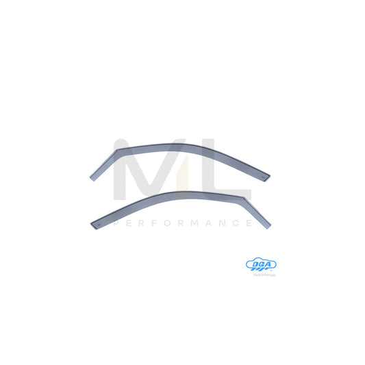 DGA 05515 Wind deflectors for BMW X5 (E53) Arrow direction, Front, inner