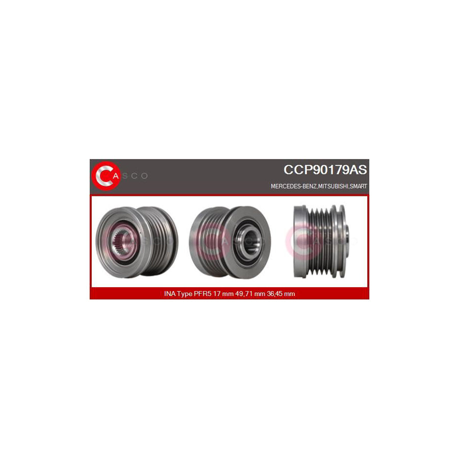 Casco Ccp90179As Pulley, Alternator
