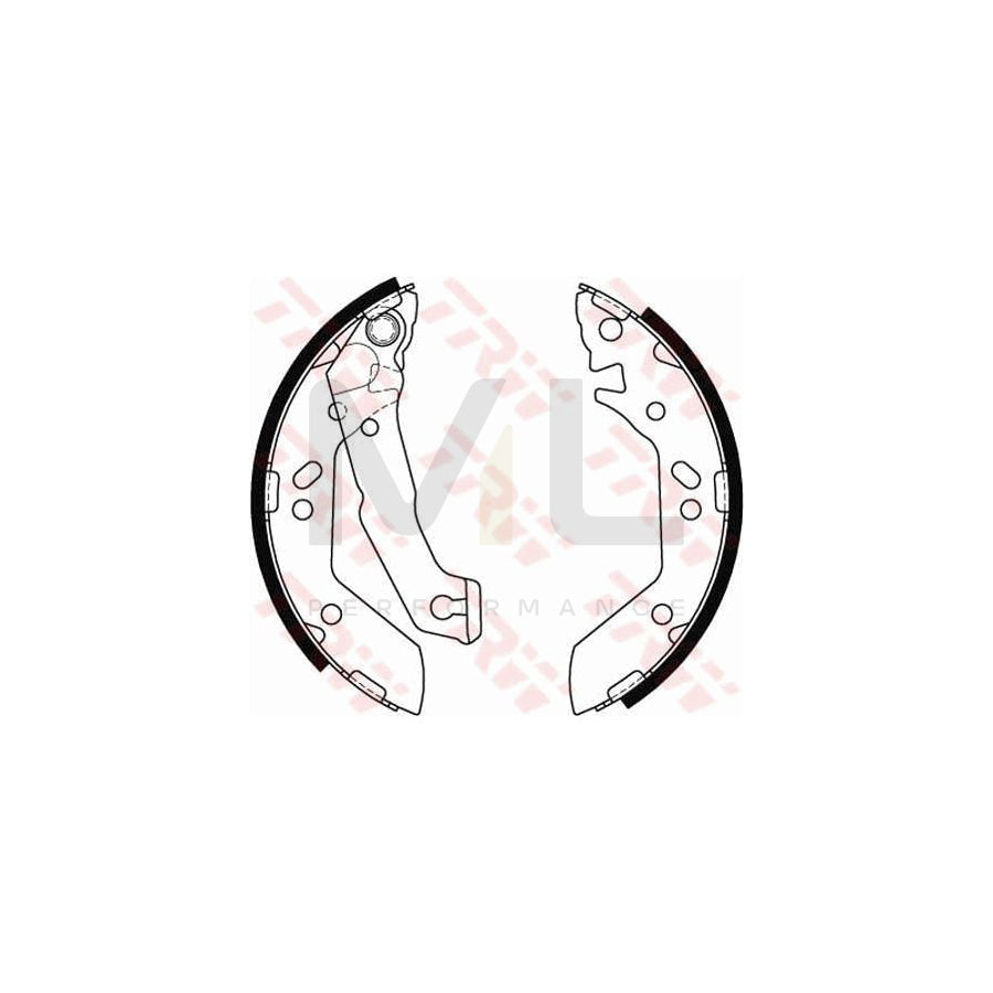 TRW GS8684 Brake Shoe Set | ML Performance Car Parts
