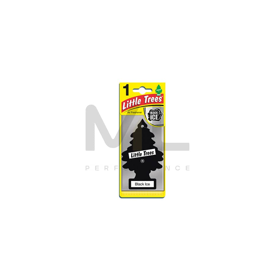 Little Trees 2D Hanging Car Air Freshener - Black Ice