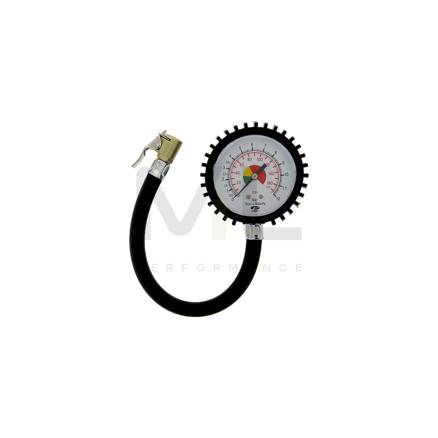 XL 213210 Tyre pressure gauge Pneumatic, with dial gauge, with clamp, Measuring Range to: 12bar