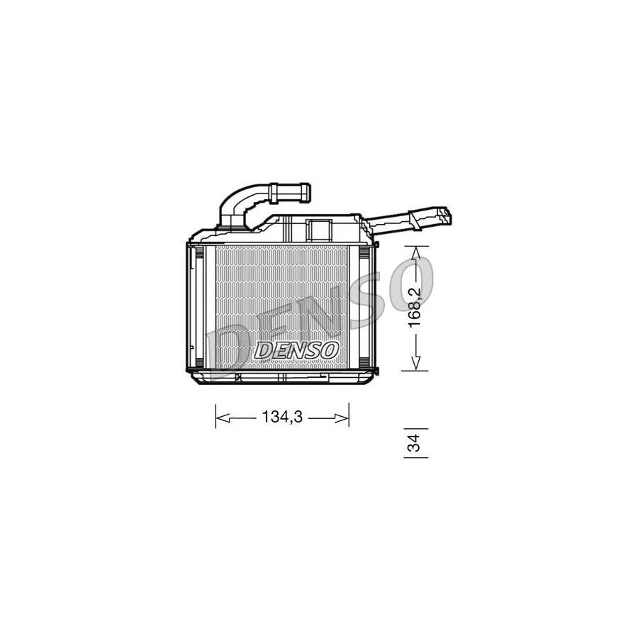 DENSO DRR32010 Heater Matrix