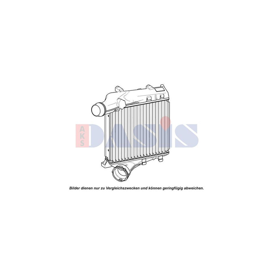 AKS Dasis 177019N Intercooler for Porsche Cayenne (92A)