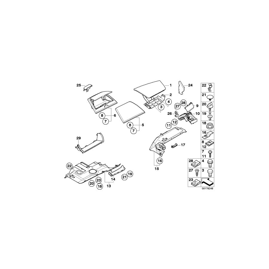 Genuine BMW 51453402694 E83 Cover F Solar Sensor Cut-Out (Inc. X3) | ML Performance US Car Parts