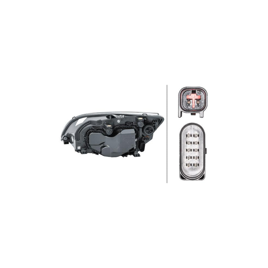 Hella 1EL 010 201-221 Headlight For Ford Focus