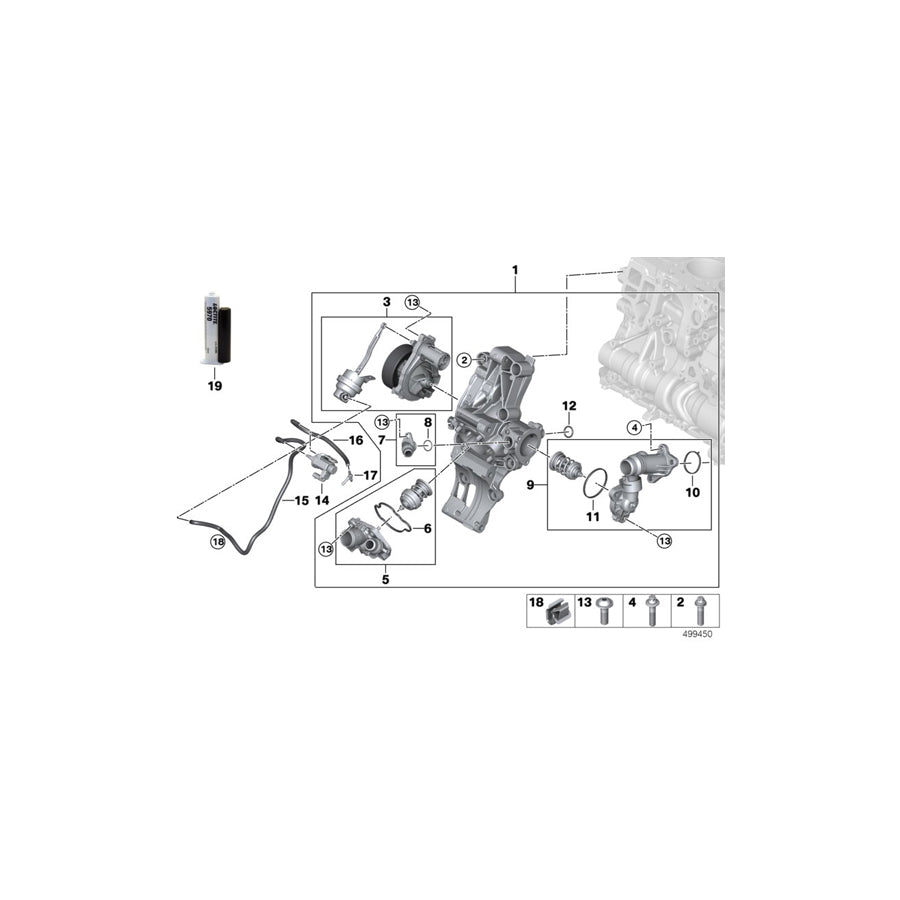 Genuine BMW 11518472115 G02 G20 O-Ring (Inc. X1 18d, X2 18d & 220dX) | ML Performance US Car Parts