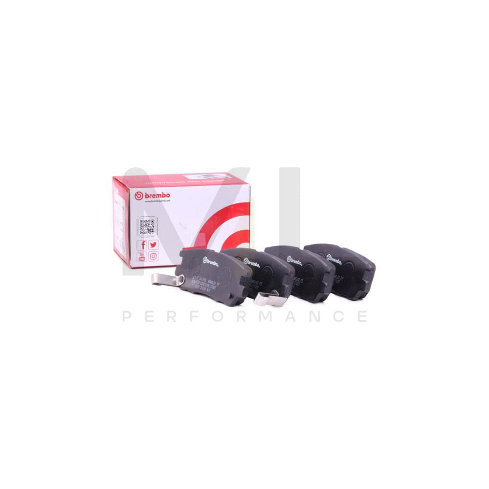 Brembo P 54 018 Brake Pad Set With Acoustic Wear Warning | ML Performance Car Parts
