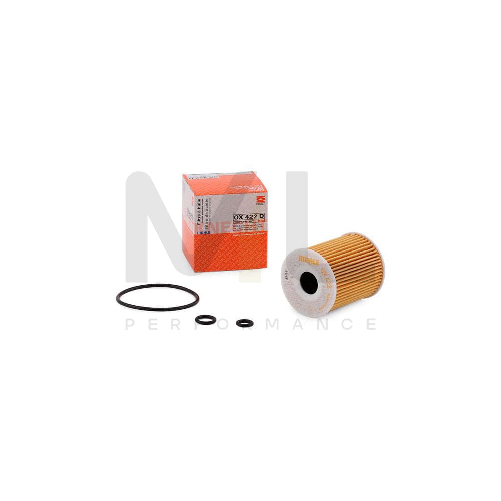 MAHLE ORIGINAL OX 422D Oil Filter Filter Insert | ML Performance Car Parts