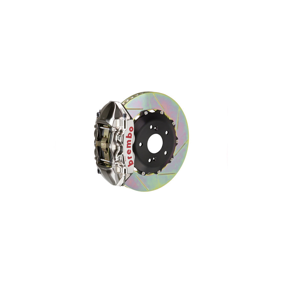 Brembo 2P2.6010AR Honda S2000 Rear GT-R 4-Pistons Slotted 2-Piece Big Brake Kit 328x28mm | ML Performance US Car Parts