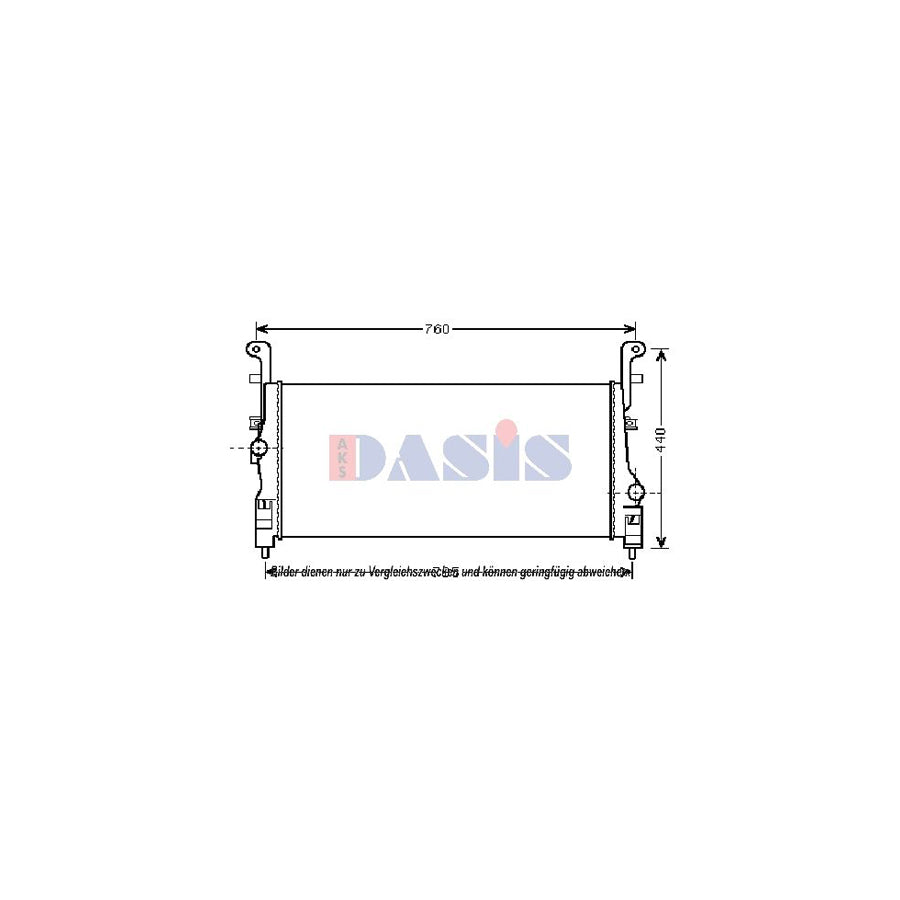 AKS Dasis 567001N Intercooler