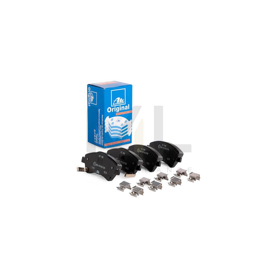 ATE 13.0460-5603.2 Brake pad set with acoustic wear warning, with accessories