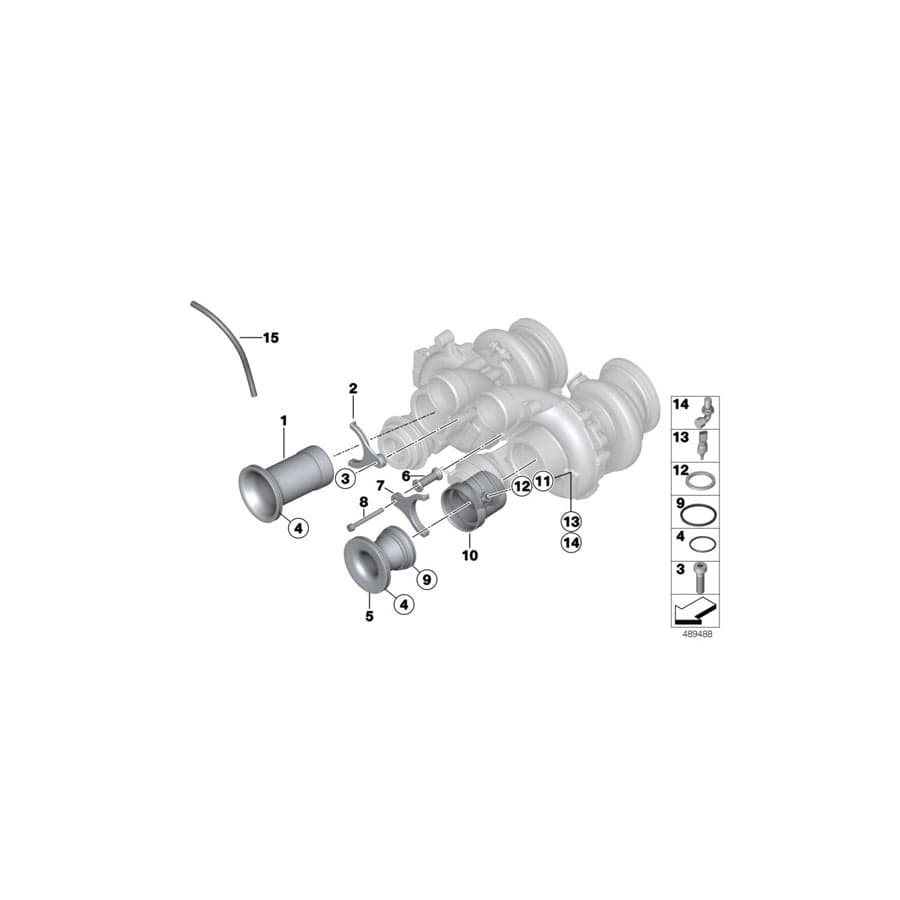 Genuine BMW 11618416468 Screw M6X55 FIA SEAL. (Inc. M6 GT3) | ML Performance UK Car Parts