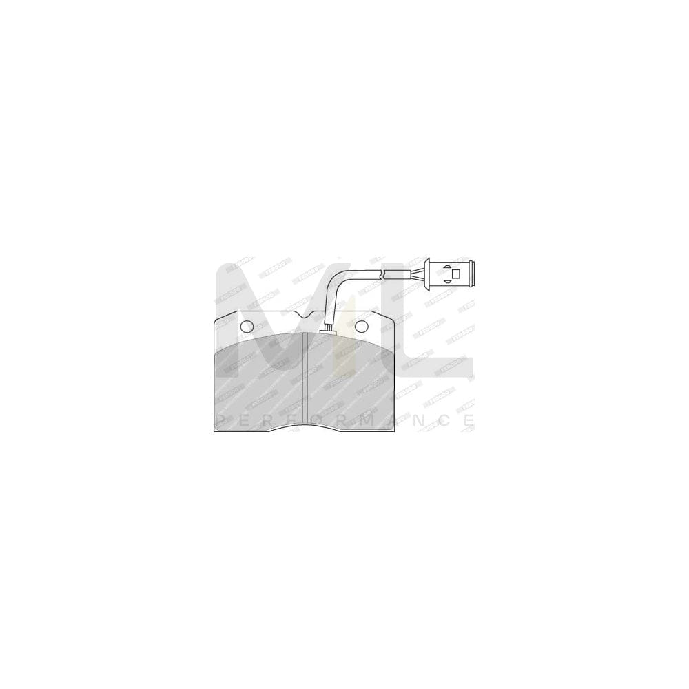 Ferodo Premier Eco Friction Fdb1745 Brake Pad Set With Acoustic Wear Warning, Without Accessories | ML Performance Car Parts