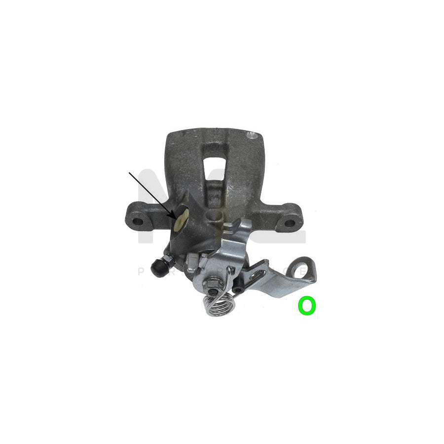 TEXTAR 38034600 Brake Caliper for OPEL ASTRA without holder | ML Performance Car Parts