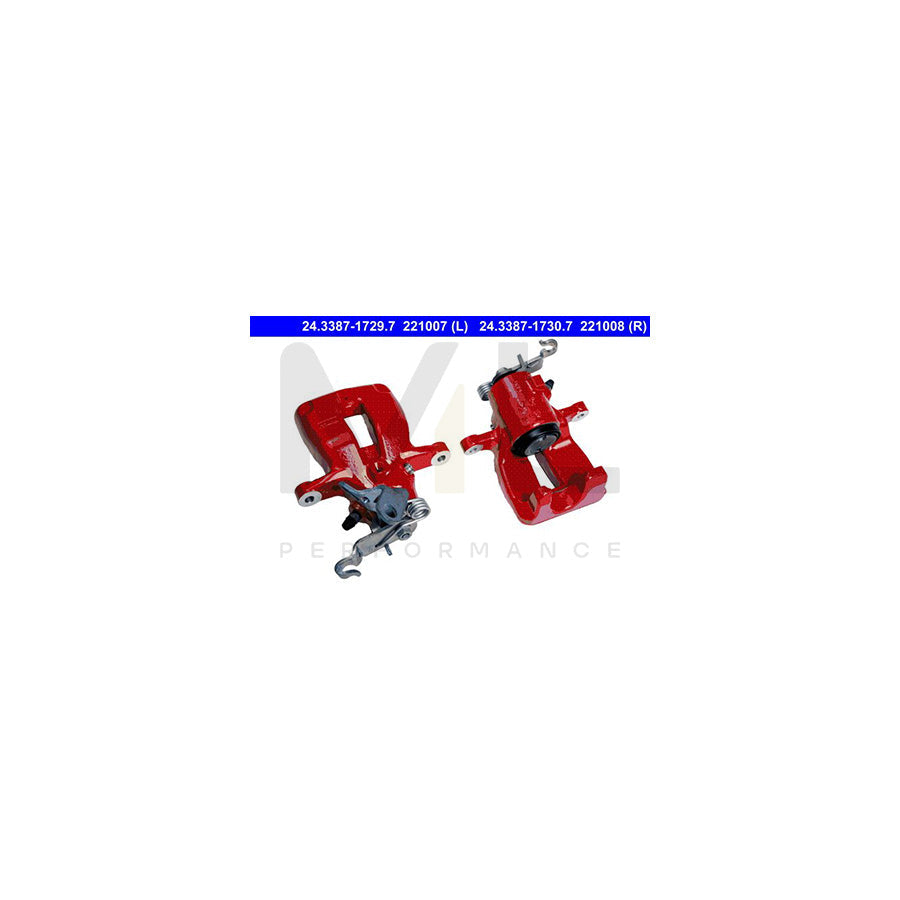 ATE 24.3387-1729.7 Brake Caliper without holder