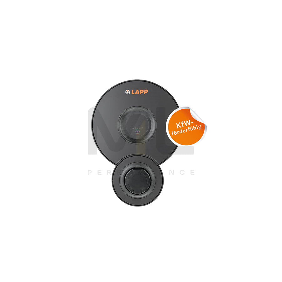 LAPP Home Pro 5555911100 Wall-mounted charging station 11 kW, Charging coupler type 2, Phases 3, 16A, 6mm? IP54, Black