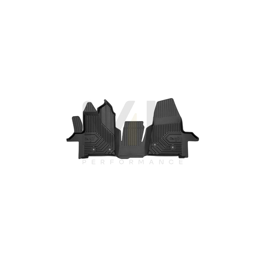 FROGUM Tailored, No.77 77409309 Floor mat set Elastomer, Front, Quantity: 1, Black, (LHD)